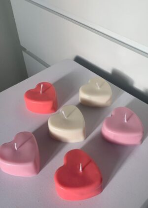 Heart candle