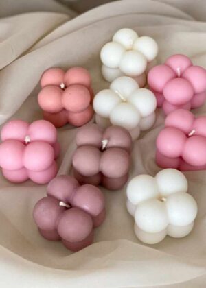Mini bubble candle