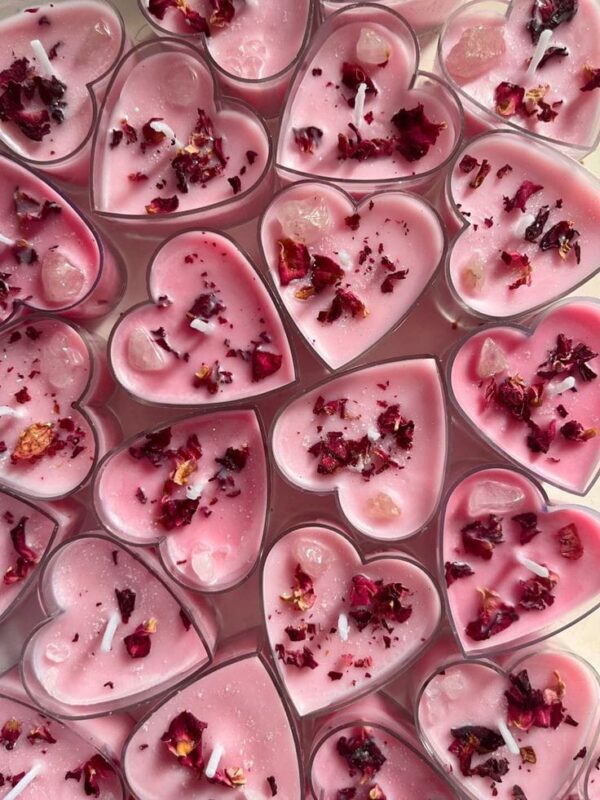 Mini Heart candle