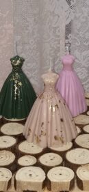 Bridal maids candle