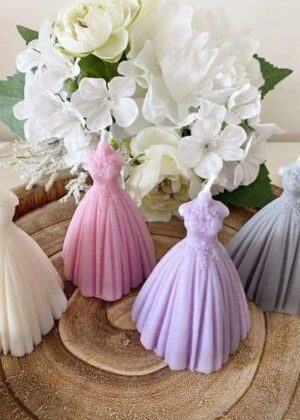 Bridal maids candle
