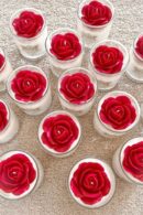 Rose candle