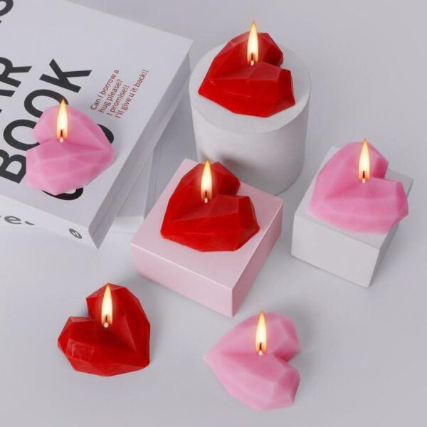Floating heart candle - Image 2
