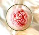 Pony flower candle