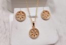 Zircon 2-Piece Chain Locket Set